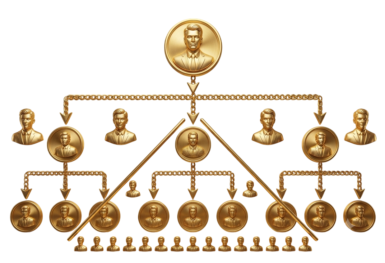 Stair-Step MLM Plan Icon