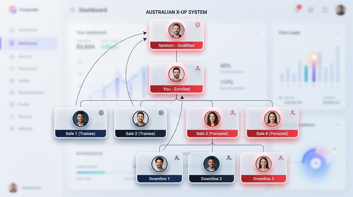 Plan MLM Australiano X-Up