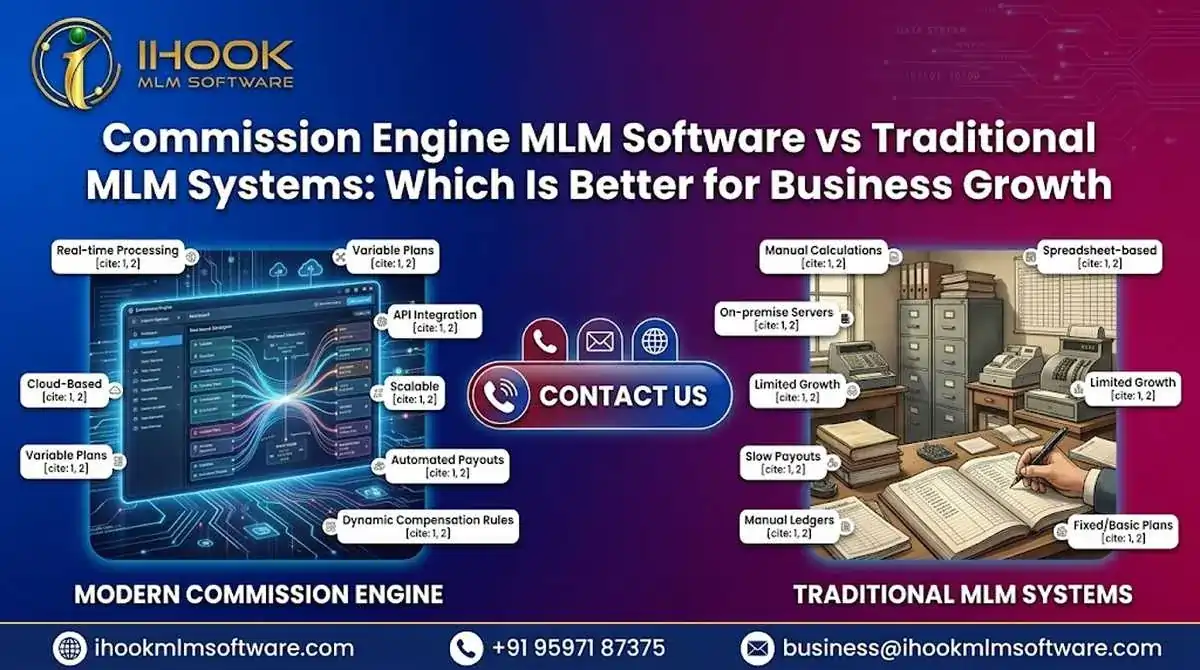 Software MLM con Motor de Comisiones vs. Sistemas MLM Tradicionales: ¿Cuál es mejor para el crecimiento empresarial?