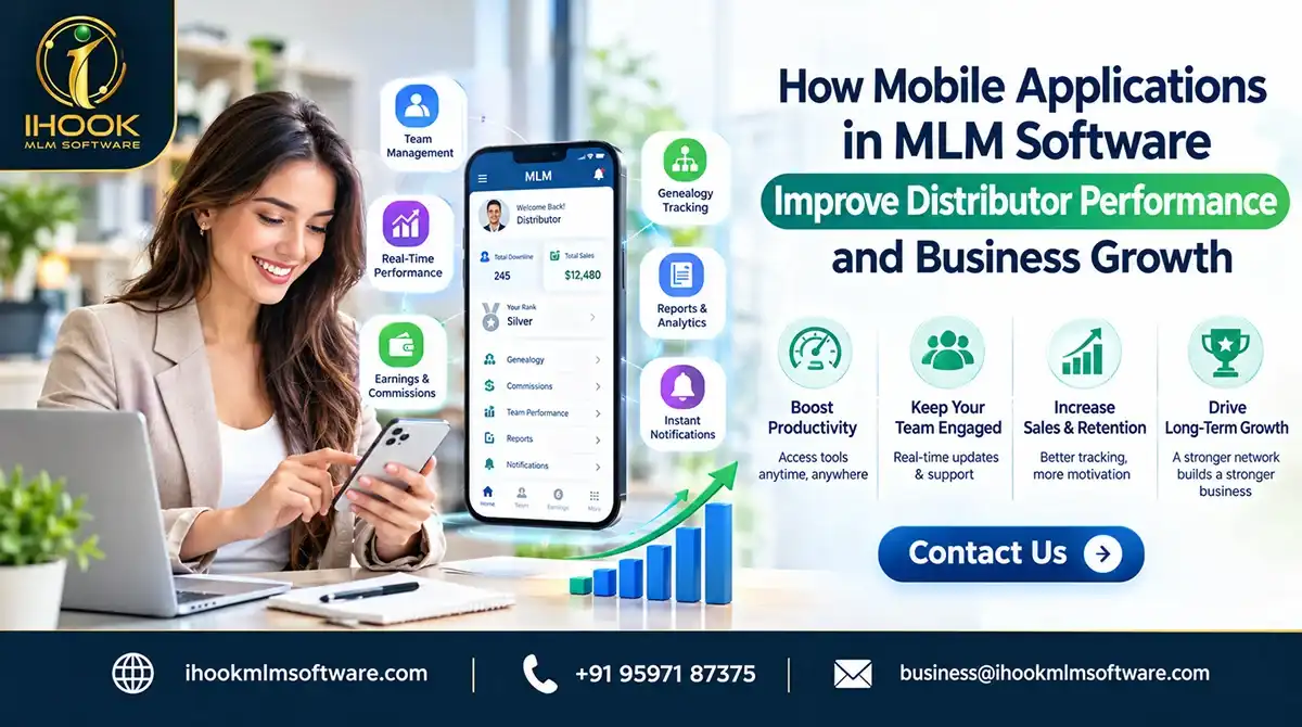 How Mobile Applications in MLM Software Improve Distributor Performance and Business Growth