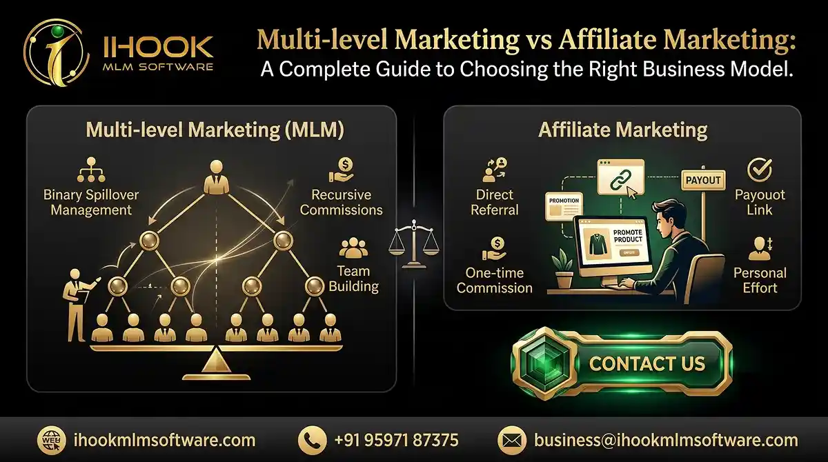Marketing Multinivel vs Marketing de Afiliados: Una guía completa para elegir el modelo de negocio adecuado