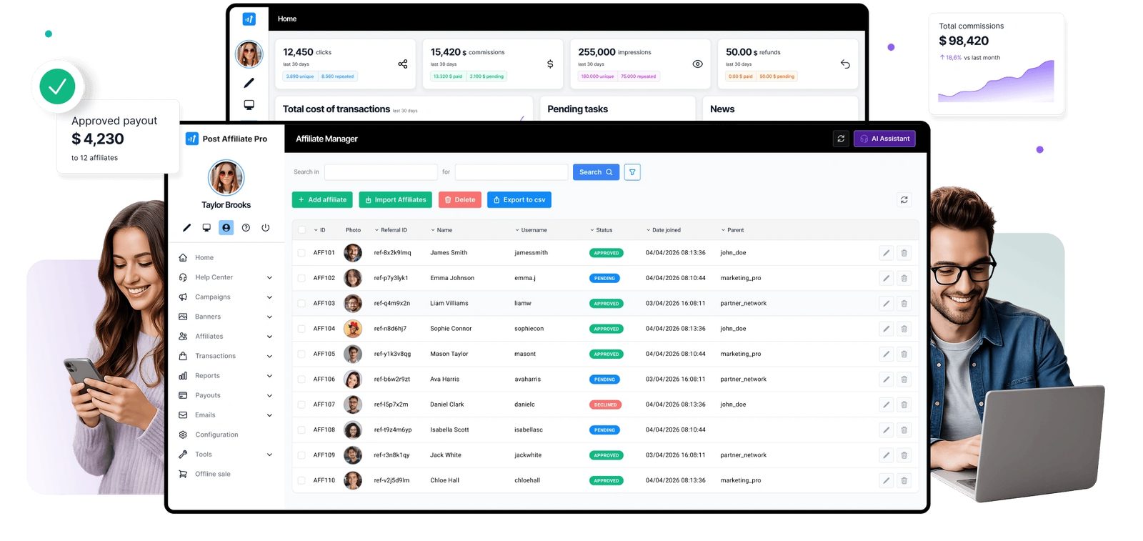 Post Affiliate Pro