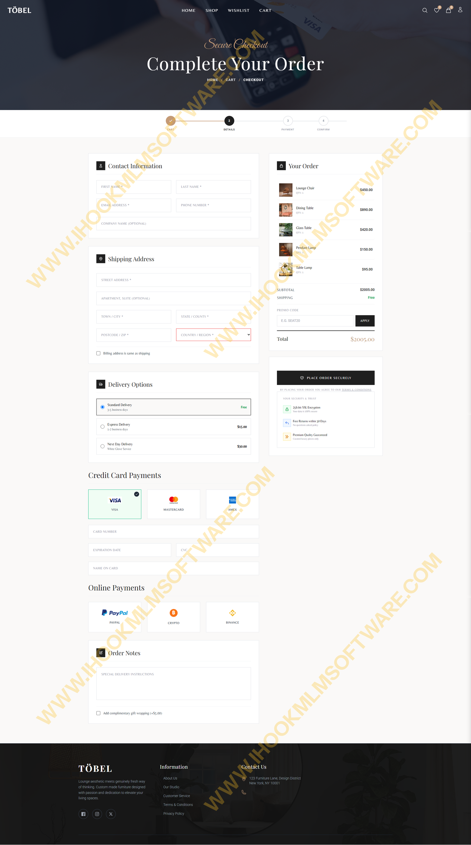 Checkout Preview