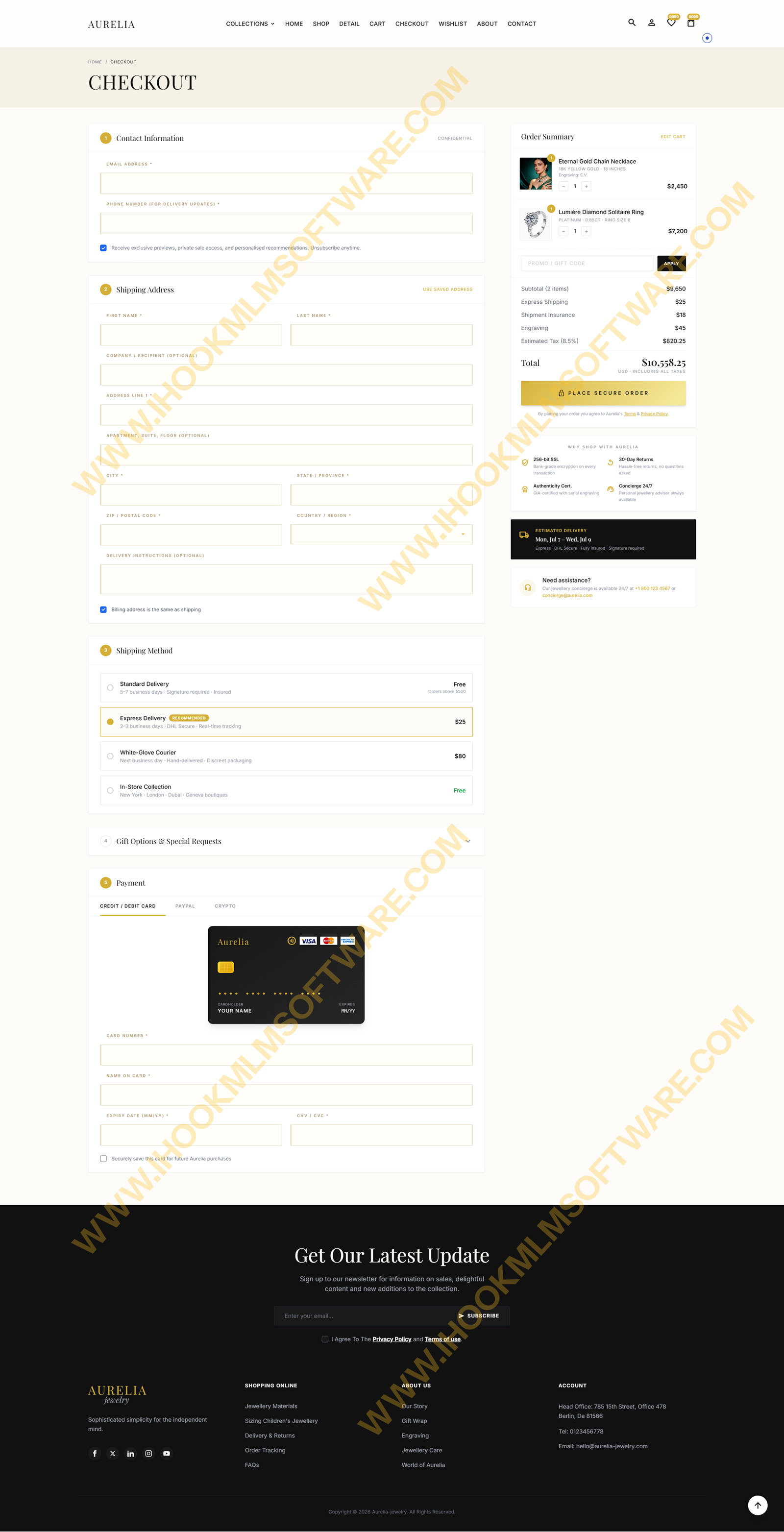 Checkout Preview