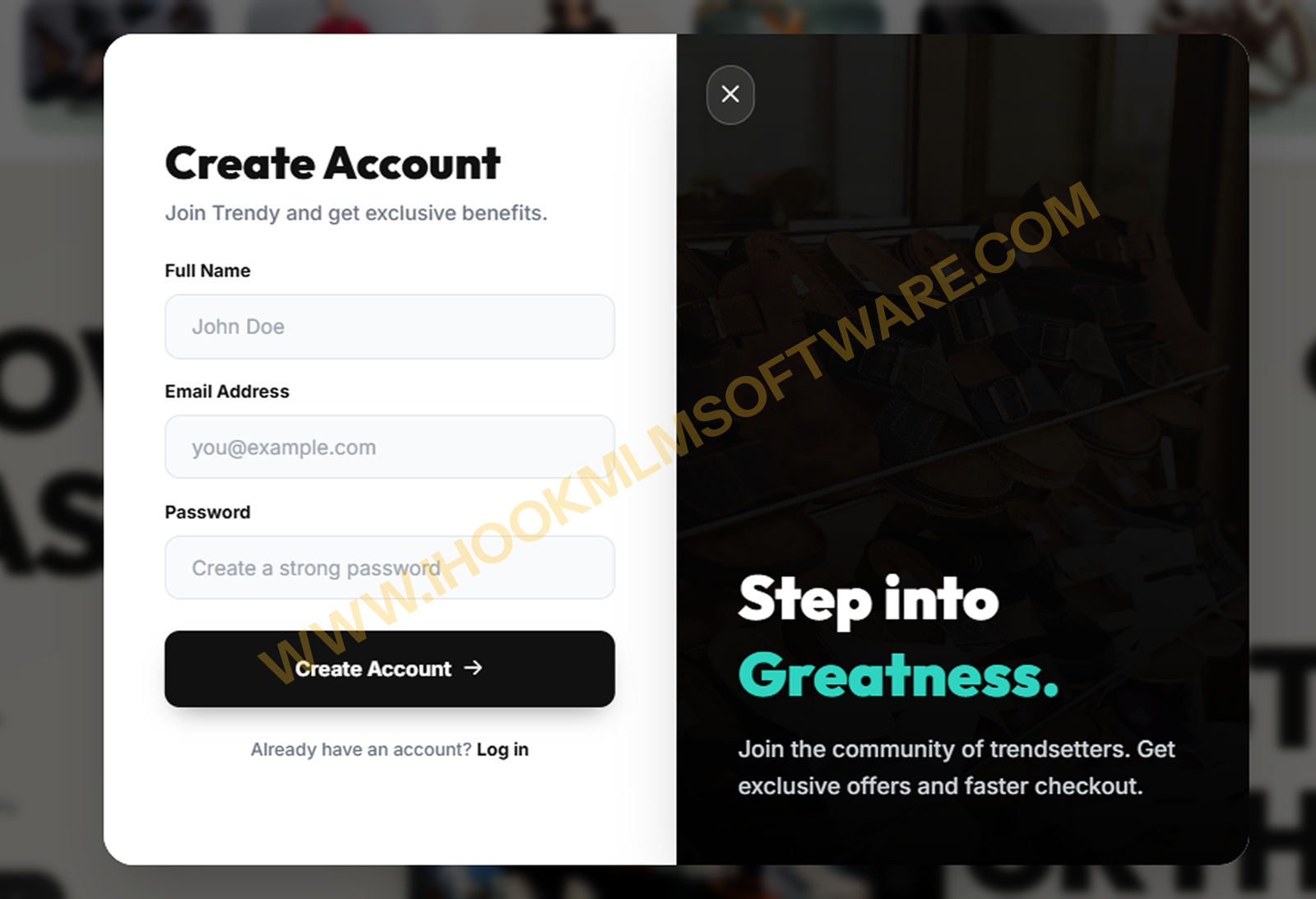 Login Preview