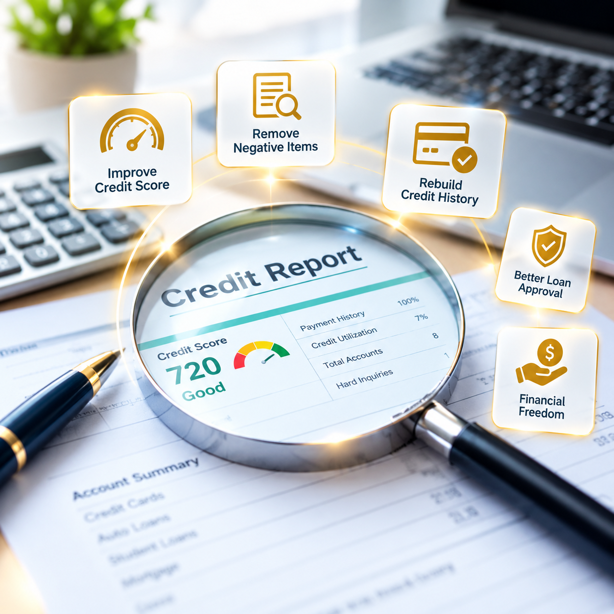 Credit Repair Solutions in MLM