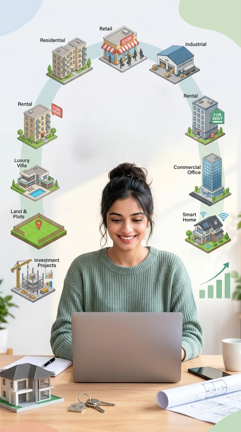Product Range of Real Estate MLM Solutions