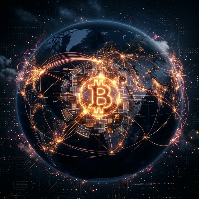 Global Bitcoin MLM Network Decentralized Reach